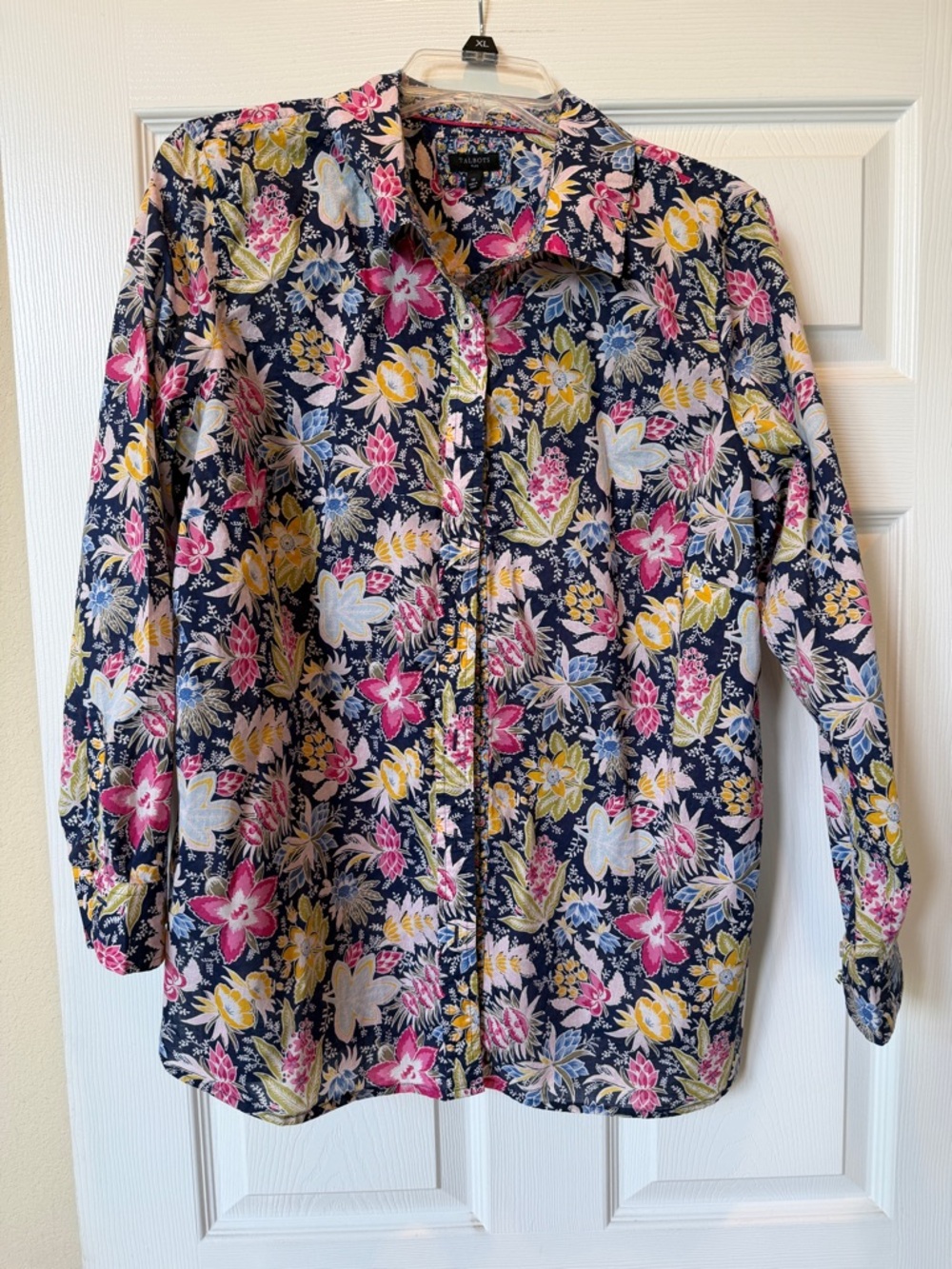Excellent Talbots Floral Blouse